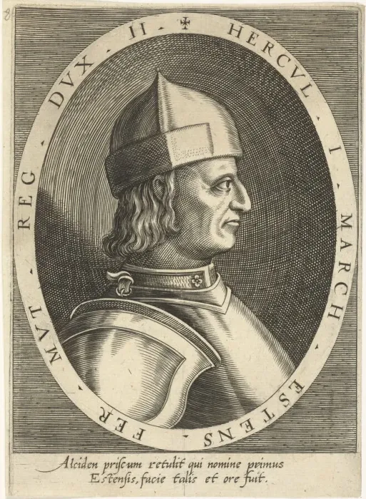 Framed Print : Ercole I d Este (1431-1505), Duke of Ferrara, ca 1600-1603 Framed Print : Ercole I d Este (1431-1505), Duke of Ferrara, ca 1600-1603