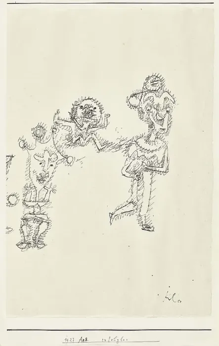 Framed Print : Erfolglos (Unsuccessful), 1927. Creator: Klee, Paul (1879-1940) Framed Print : Erfolglos (Unsuccessful), 1927. Creator: Klee, Paul (1879-1940)