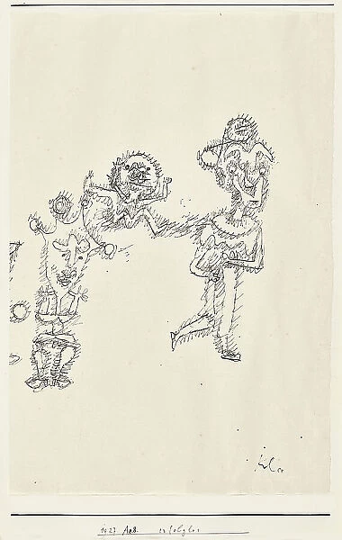 Erfolglos (Unsuccessful), 1927. Creator: Klee, Paul (1879-1940)