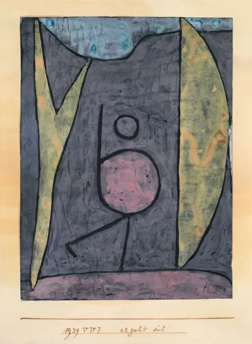Framed Print : ergeht sich, 1939. Artist: Klee, Paul (1879-1940) Framed Print : ergeht sich, 1939. Artist: Klee, Paul (1879-1940)