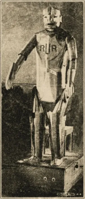 Framed Print : Eric the Robot, 1928-1929. Creator: Anonymous Framed Print : Eric the Robot, 1928-1929. Creator: Anonymous
