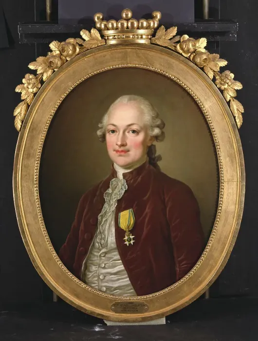 Framed Print : Erik Magnus Staël von Holstein, 1749-1802, 1796. Creator: Ulrika Fredrika Pasch