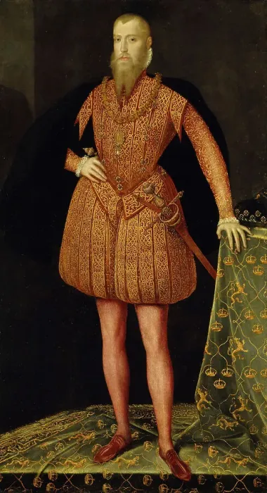 Framed Print : Erik XIV, 1533-1577, King of Sweden, 1561. Creator: Steven van der Meulen Framed Print : Erik XIV, 1533-1577, King of Sweden, 1561. Creator: Steven van der Meulen
