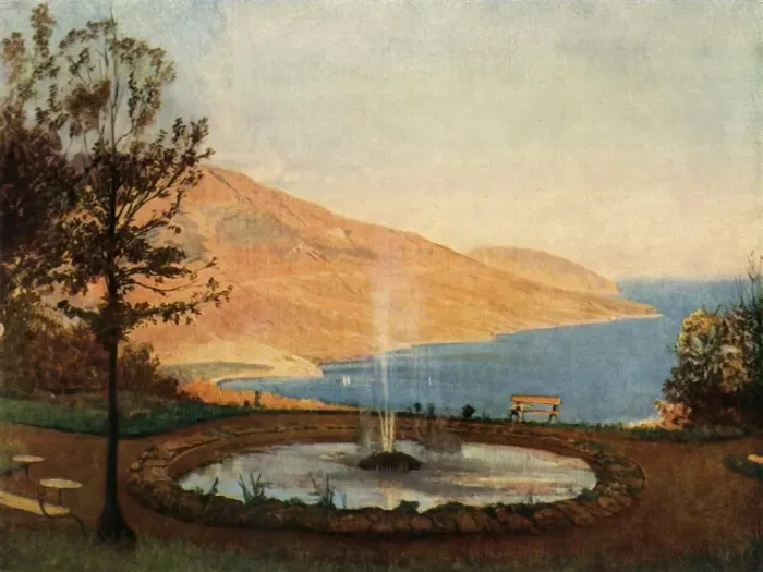 Framed Print : By the Eriklik Fountains in the Crimea, 1873, (1965). Creator: Fyodor Vasil yev Framed Print : By the Eriklik Fountains in the Crimea, 1873, (1965). Creator: Fyodor Vasil yev