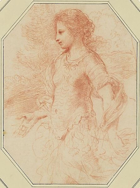 Erminia, c. 1648. Creator: Guercino