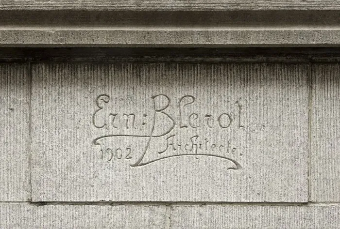 Framed Print : Ernest Blerot carved signature, Brussels, Belgium, (1902), c2014-c2017. Artist: Alan John Ainsworth Framed Print : Ernest Blerot carved signature, Brussels, Belgium, (1902), c2014-c2017. Artist: Alan John Ainsworth