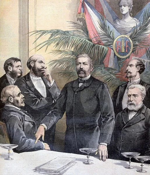 Ernest Constans and the French Republic, Toulouse, 1893. Artist: Henri Meyer