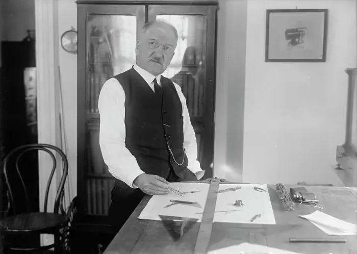 Framed Print : Ernest George Fischer, Chief of Instrument Division, Coastal Geodetic Survey, 1914. Creator: Harris & Ewing. Ernest George Fischer, Chief of Instrument Division, Coastal Geodetic Survey, 1914. Creator: Harris & Ewing Framed Print : Ernest George Fischer, Chief of Instrument Division, Coastal Geodetic Survey, 1914. Creator: Harris & Ewing. Ernest George Fischer, Chief of Instrument Division, Coastal Geodetic Survey, 1914. Creator: Harris & Ewing