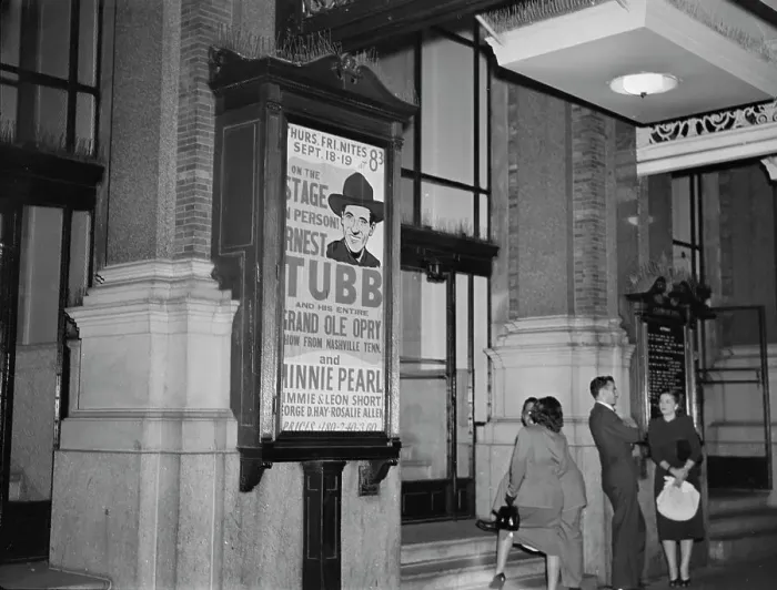 Framed Print : Ernest Tubb poster, Carnegie Hall, New York, N.Y. Sept. 18-19, 1947. Creator: William Paul Gottlieb Framed Print : Ernest Tubb poster, Carnegie Hall, New York, N.Y. Sept. 18-19, 1947. Creator: William Paul Gottlieb