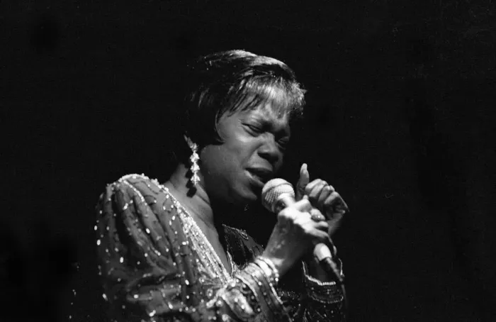 Framed Print : Ernestine Anderson, Ronnie Scotts Jazz Club, Soho, London, Oct 1994 Framed Print : Ernestine Anderson, Ronnie Scotts Jazz Club, Soho, London, Oct 1994