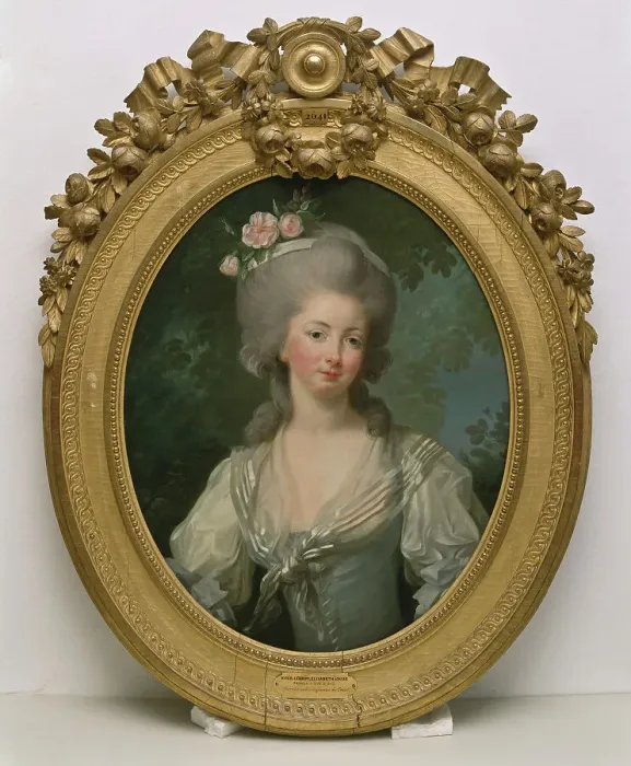 Framed Print : Ernestine-Frédérique, Princesse de Croy, 1781. Creator: Elisabeth Louise Vigee-LeBrun