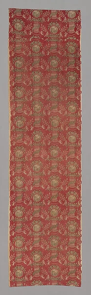 Eros (Furnishing Fabric), France, c. 1810. Creator: Unknown