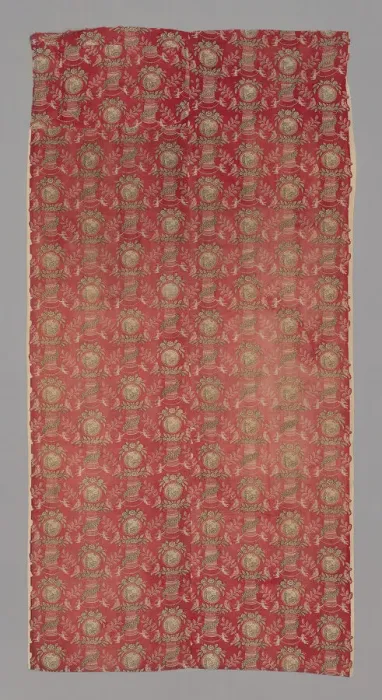 Framed Print : Eros (Furnishing Fabric), France, c. 1810. Creator: Unknown Framed Print : Eros (Furnishing Fabric), France, c. 1810. Creator: Unknown