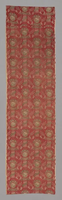 Framed Print : Eros (Furnishing Fabric), France, c. 1810. Creator: Unknown Framed Print : Eros (Furnishing Fabric), France, c. 1810. Creator: Unknown