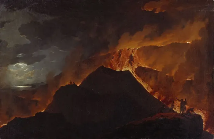 Framed Print : The Eruption of Mount Vesuvius Framed Print : The Eruption of Mount Vesuvius