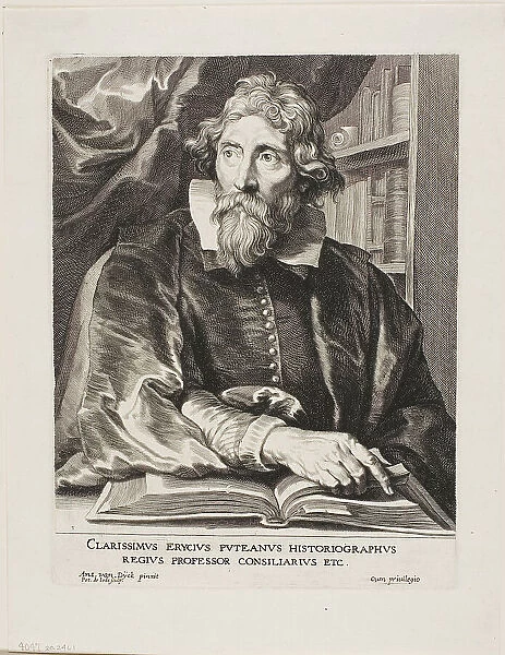 Erycius Puteanus, 17th century. Creator: Pieter de Jode II