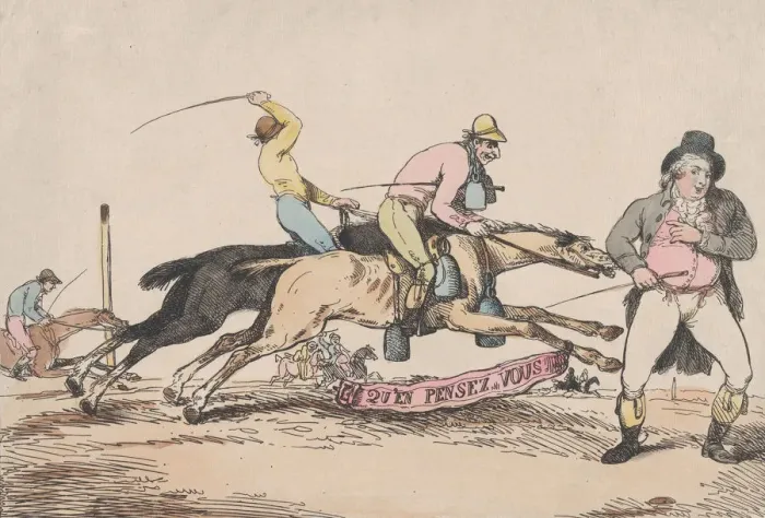 Framed Print : How to Escape Losing, November 22, 1791. November 22, 1791. Creator: Thomas Rowlandson Framed Print : How to Escape Losing, November 22, 1791. November 22, 1791. Creator: Thomas Rowlandson