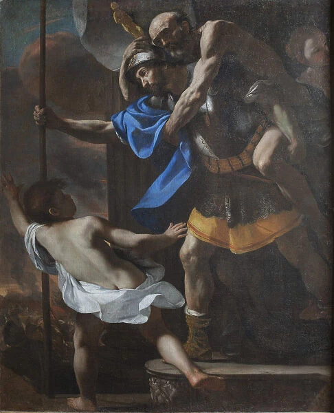Escape from Troy, 1635-1640. Creator: Preti, Mattia (1613-1699)