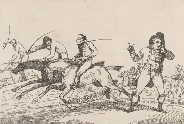 Framed Print : How to Escape Winning, November 22, 1791. November 22, 1791. Creator: Thomas Rowlandson Framed Print : How to Escape Winning, November 22, 1791. November 22, 1791. Creator: Thomas Rowlandson