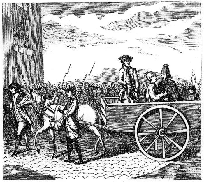 Framed Print : Escorted By The Military To Torture, (1885) Framed Print : Escorted By The Military To Torture, (1885)
