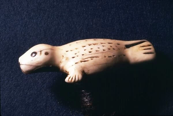 Eskimo Carving, Young Seal, 18th-19th century