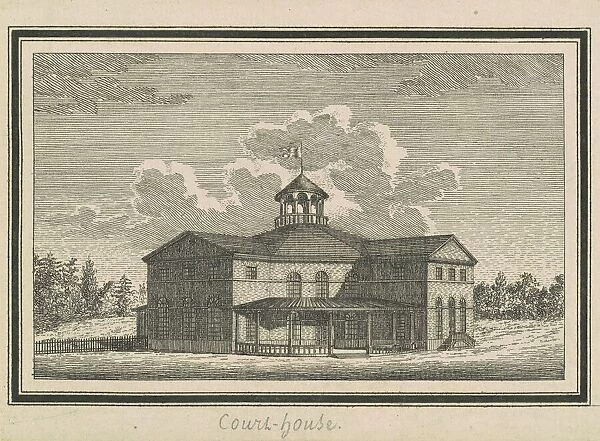 Esperanza, Courthouse, 1795. Creator: Charles Balthazar Julien Fé