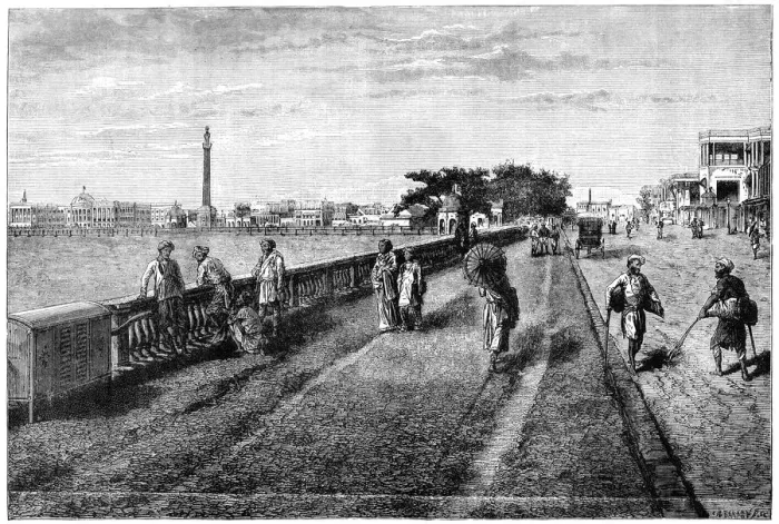 Framed Print : The Esplanade and Government House, Calcutta, India, 19th century Framed Print : The Esplanade and Government House, Calcutta, India, 19th century