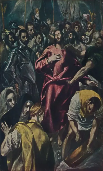Framed Print : Espolio (Entkleidung Christi. ), (Disrobing of Christ), c1577-1579, (1938). Artist: El Greco Framed Print : Espolio (Entkleidung Christi. ), (Disrobing of Christ), c1577-1579, (1938). Artist: El Greco
