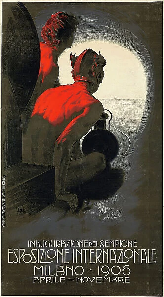 Esposizione Internazionale Milano, 1906, 1906. Creator: Metlicovitz, Leopoldo (1868-1944)