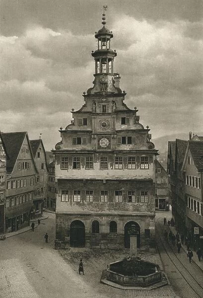 Esslingen. Old Town Hall, 1931. Artist: Kurt Hielscher