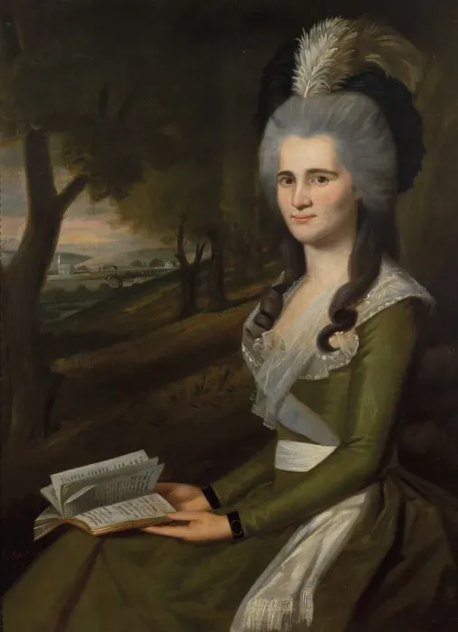 Framed Print : Esther Boardman, 1789. Creator: Ralph Earl Framed Print : Esther Boardman, 1789. Creator: Ralph Earl