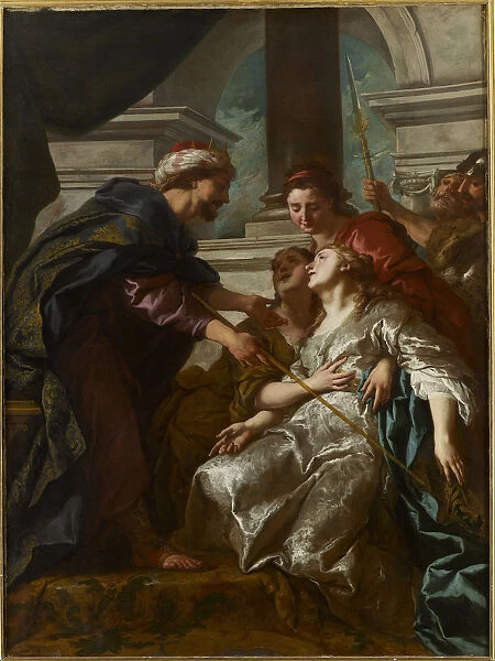 Esther fainting before Ahasuerus, 1730