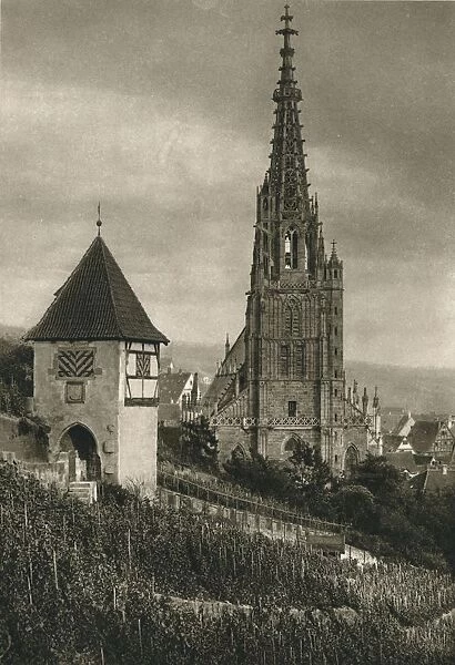 Eszlingen. Frauenkirche, 1931. Artist: Kurt Hielscher