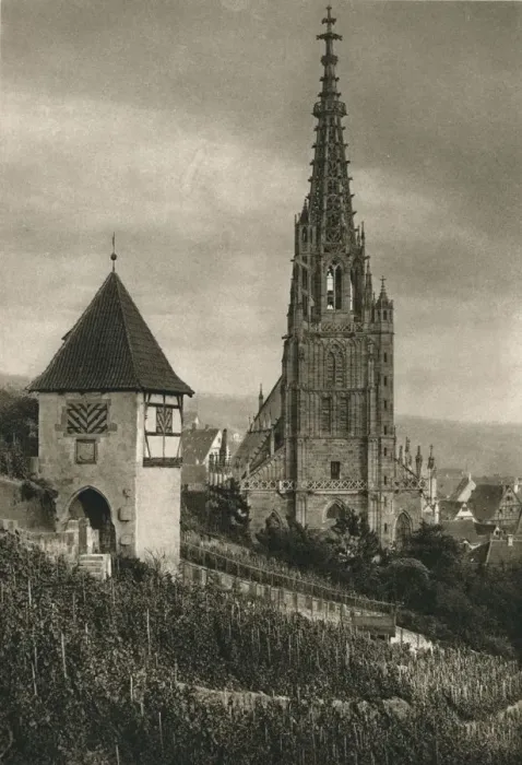 Framed Print : Eszlingen. Frauenkirche, 1931. Artist: Kurt Hielscher Framed Print : Eszlingen. Frauenkirche, 1931. Artist: Kurt Hielscher