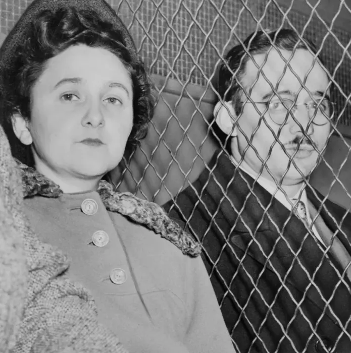 Framed Print : Ethel and Julius Rosenberg Artist: Anonymous Framed Print : Ethel and Julius Rosenberg Artist: Anonymous