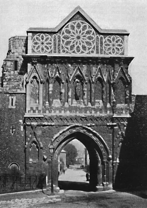 Framed Print : The Ethelbert Gate, Norwich, 1892, (1903) Framed Print : The Ethelbert Gate, Norwich, 1892, (1903)