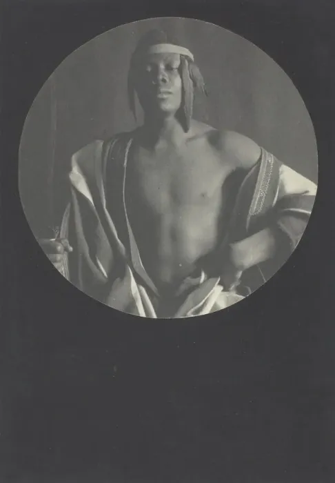 Framed Print : Ethiopian Monarch, 1897, printed c. 1902. Creator: Fred Holland Day Framed Print : Ethiopian Monarch, 1897, printed c. 1902. Creator: Fred Holland Day