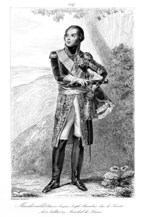 Framed Print : Etienne Jacques-Joseph-Alexandre MacDonald (1765-1840), Duke of Taranto and Marshal of France, 1839. Artist: Francois Pigeot Framed Print : Etienne Jacques-Joseph-Alexandre MacDonald (1765-1840), Duke of Taranto and Marshal of France, 1839. Artist: Francois Pigeot