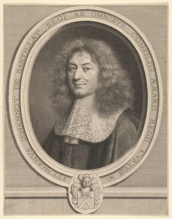 Framed Print : Etienne Jehannot de Bartillat, ca. 1666. Creator: Robert Nanteuil Framed Print : Etienne Jehannot de Bartillat, ca. 1666. Creator: Robert Nanteuil