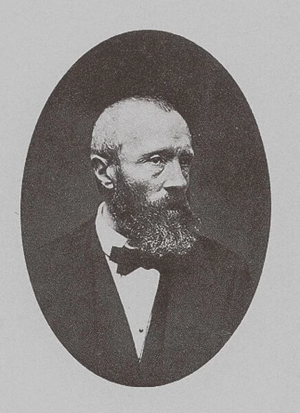 Etienne Joseph Theophile Thore-Burger (1807-1869), ca 1865. Artist: Nadar, Felix (1820-1910)