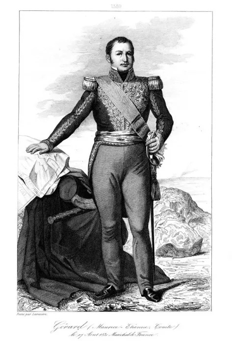 Framed Print : Etienne Maurice Gerard (1773-1852), French general and statesman, 1839. Artist: Julien Leopold Boilly Framed Print : Etienne Maurice Gerard (1773-1852), French general and statesman, 1839. Artist: Julien Leopold Boilly