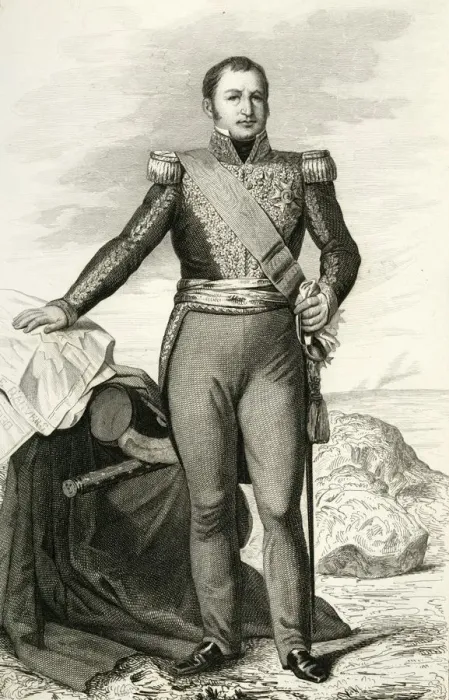 Framed Print : Etienne Maurice Gerard, 1804, (1839). Creator: Julien Leopold Boilly Framed Print : Etienne Maurice Gerard, 1804, (1839). Creator: Julien Leopold Boilly