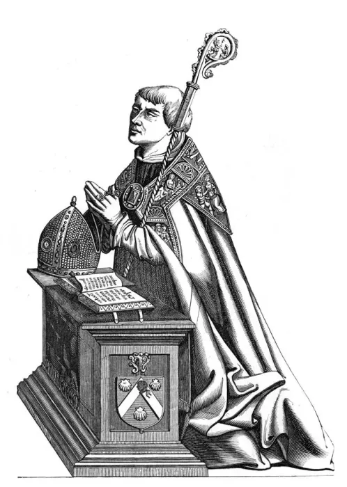 Framed Print : Etienne de Poncher (1446-1524), Bishop of Paris, 16th century (1849) Framed Print : Etienne de Poncher (1446-1524), Bishop of Paris, 16th century (1849)