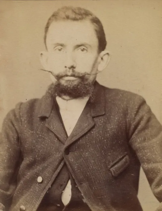 Framed Print : Etievant. Henri, Achille. 32 ans, ne a Flammanville (Manche). Typographe Framed Print : Etievant. Henri, Achille. 32 ans, ne a Flammanville (Manche). Typographe