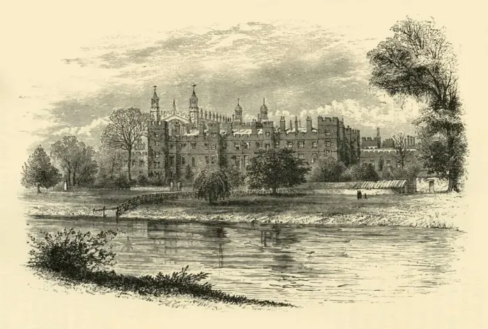 Framed Print : Eton College, from Romney, 1911. Creator: Unknown Framed Print : Eton College, from Romney, 1911. Creator: Unknown