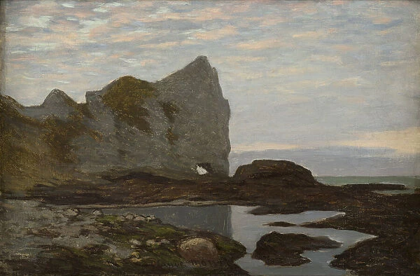 Étretat, ca 1864. Creator: Monet, Claude (1840-1926)