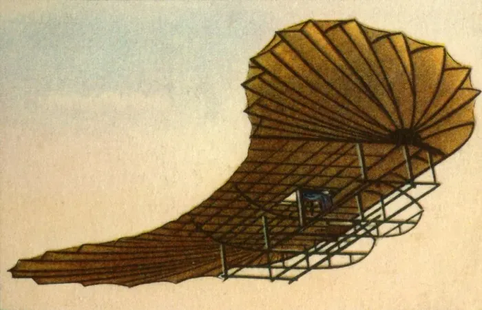 Framed Print : Etrichs Zanonia glider, 1906. (1932). Creator: Unknown Framed Print : Etrichs Zanonia glider, 1906. (1932). Creator: Unknown