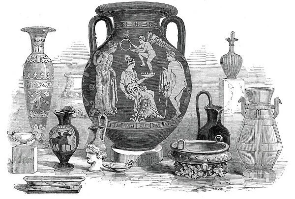 Etruscan vases, Chinese vessels, &c., 1845. Creator: Unknown