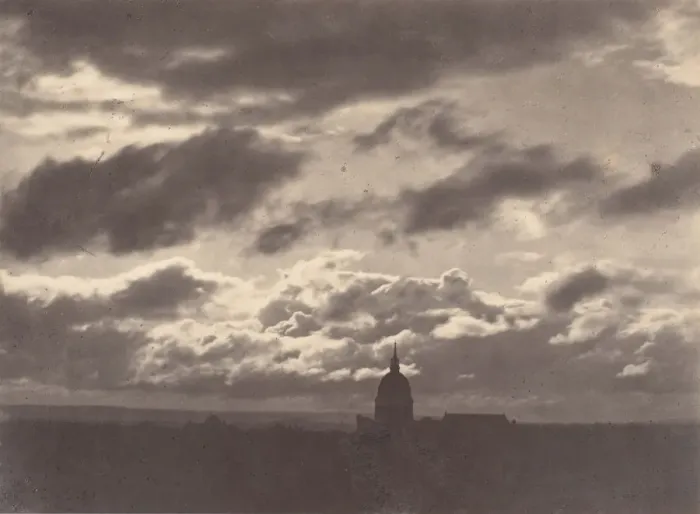 Framed Print : Etude de ciel, 1855-56. Creator: Charles Marville Framed Print : Etude de ciel, 1855-56. Creator: Charles Marville