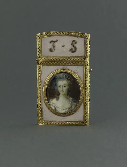 Framed Print : Etui à tablettes, between 1776 and 1777. Creators: Ecole Francaise, Unknown